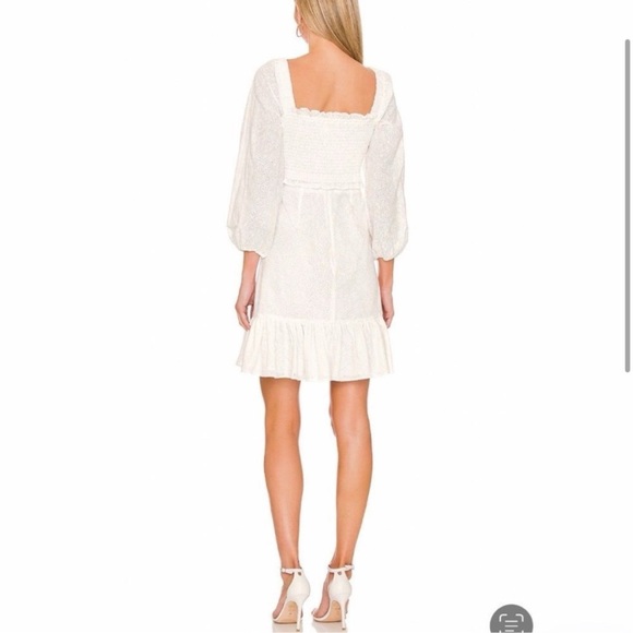Veronica Beard Denise Dress in Off White $398 Bridal Formal Event Size 8 - Picture 5 of 6